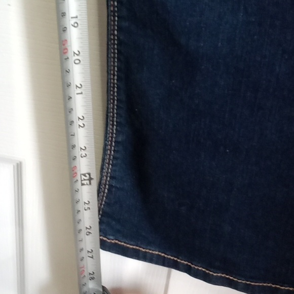 New! WallFlower Blue Jeans Size 11 Short Bootcut Curvy Contour Waistband - Picture 10 of 16